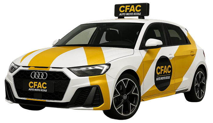 Auto-école CFAC spécialisée dans la formation au permis de conduire en France : permis B, A1, A2, AM, conduite accompagnée et stage accéléré