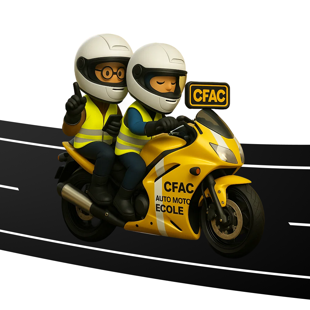 CFAC Auto-École – Formation complète pour réussir votre permis de conduire moto